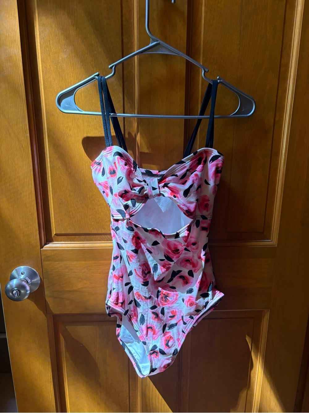 Kate Spade Dive Right In Roses Size Small One Piece Swimsuit